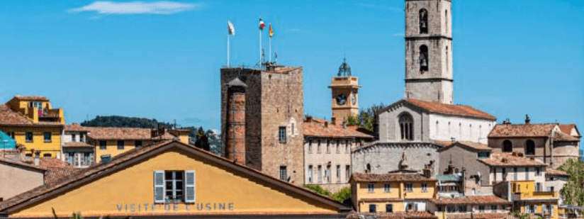 Grasse on foot