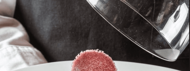 The blind tasting menu