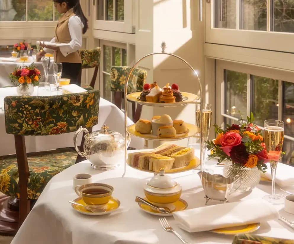 An institution on a china plate